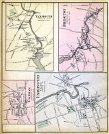 Gorham, Farmington Village, Yarmouth, Bridgton, Maine State Atlas 1884